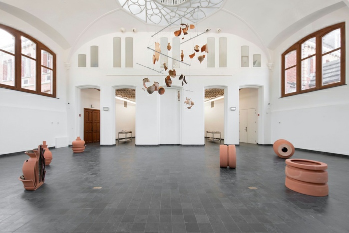 View of Hisae Ikenaga,&nbsp;Anatomies of Use, KIOSK, Ghent, Belgium, 2026. © Isabelle Arthuis.	