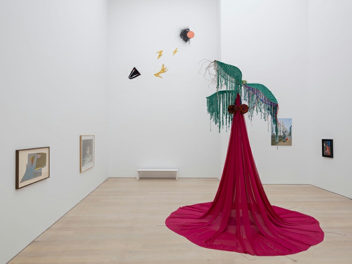 View of Nilbar Güreş: Velvet Stare, Arter, İstanbul, 2025. Photo: Kayhan Kaygusuz