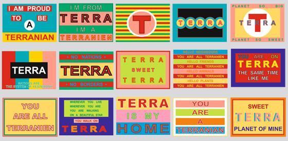 Thomas Stimm, Adoradas, 2001, 120 x 90 cm. Digitalprint auf Papier, Terra