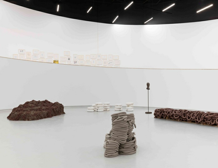 View of Anna Maria Maiolino,&nbsp;Poetic Earth, MAAT, 2026. Photo: Pedro Tropa (tspt). EDP Foundation, Lisbon. 