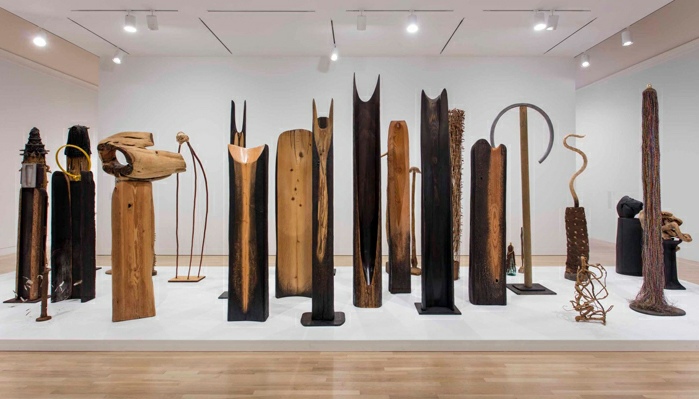 View of Kenzi Shiokawa, Made in L.A. 2016:&nbsp;a, the, though, only, Hammer Museum, Los Angeles, 2016. Photo: Brian Forrest.