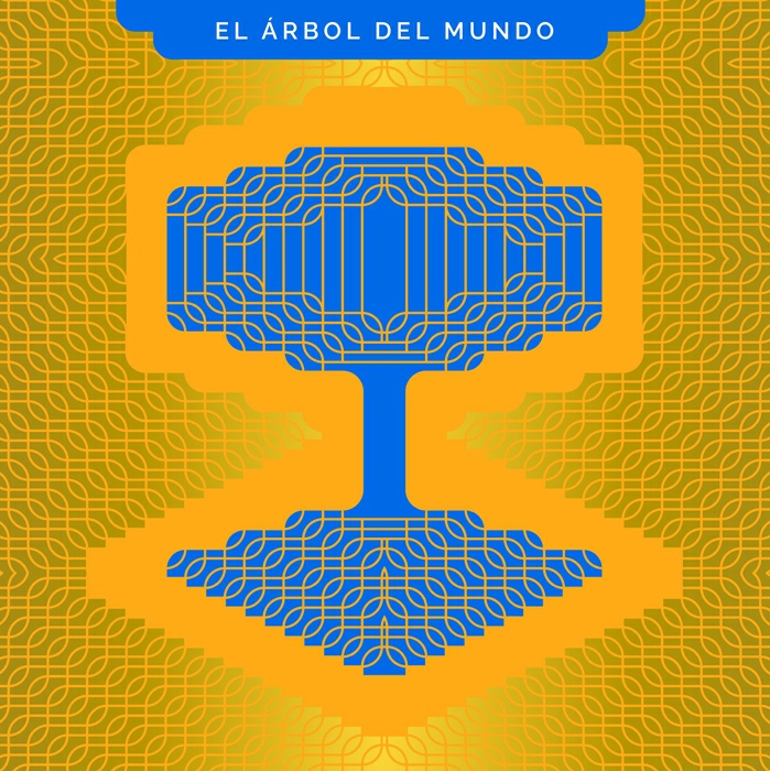 Erick Boror, Ri B'uxil Le K'aslemal: La médula de la vida, 2025. Official digital design of the 24th Paiz Art Biennial. Variable dimensions. Courtesy of the artist.