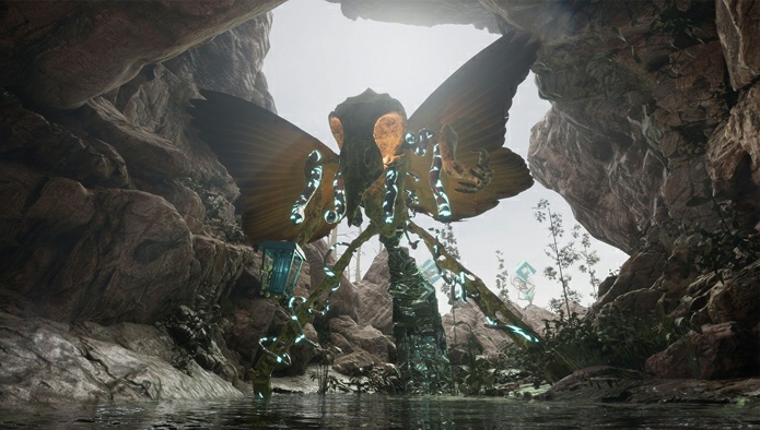 Jakob Kudsk Steensen,&nbsp;RE-ANIMATED&nbsp;(still), 2018–2019. 2D cinematic video and VR. Courtesy of the artist